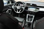Audi Q3 Sportback 45 TFSI e S Edition Panoramadak, Leder, 36, 14 kWh, Gebruikt, Parkeersensor, Blauw
