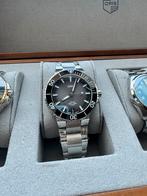 Oris Aquis Selitha/calibre 400, Sieraden, Tassen en Uiterlijk, Horloges | Heren, Overige merken, Leer, Staal, Ophalen of Verzenden