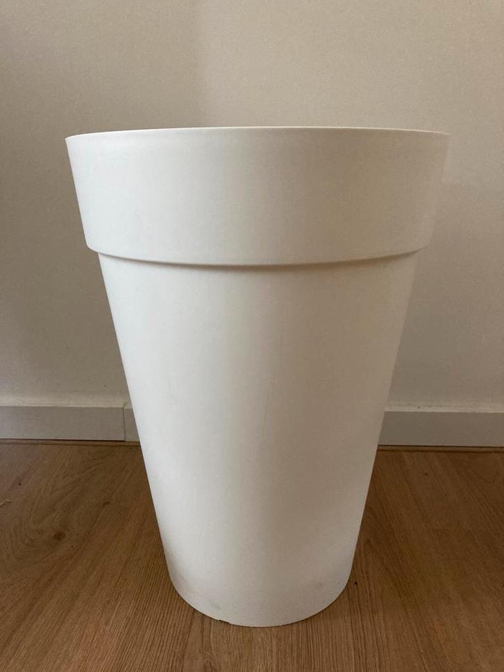 ELHO URBAN LOFT ROUND HIGH DIAMETER 35cm, Tuin en Terras, Bloembakken en Plantenbakken, Zo goed als nieuw, Kunststof, Binnen, Minder dan 30 cm