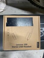 Lenovo 100 Stereo USB Headset - Nieuw, Ophalen of Verzenden, Nieuw, Op oor (supra aural), Overige merken