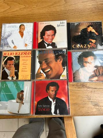 8x originele julio inglesias CD s beschikbaar voor biedingen