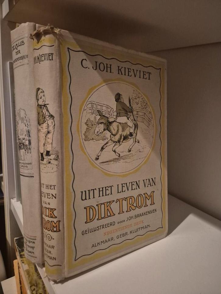 Dik Trom - C. Joh. Kieviet - Geïllustreerd - 19e Druk, Antiek en Kunst, Antiek | Boeken en Bijbels, Ophalen of Verzenden