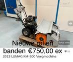 Lumag KM800 veeg- en sneeuwschuifmachine / elektrische start, Tuin en Terras, Veegmachines, Graafschap Hornelaan 139a  6001AC Weert