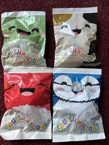 4 Squishmallow nieuw in verpakking mc Donalds  beschikbaar voor biedingen