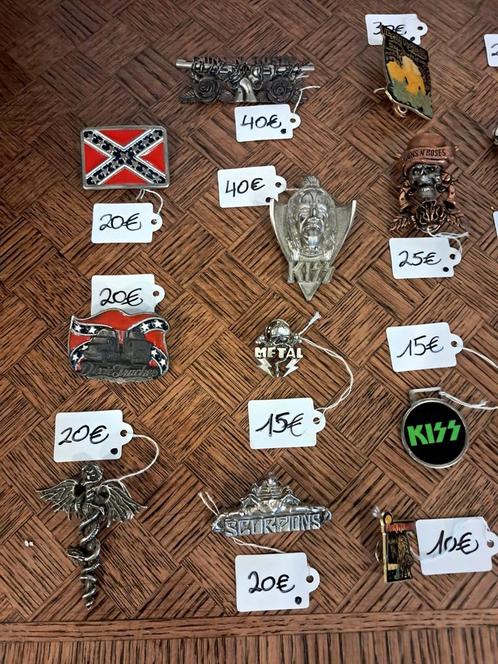 Pins voor de echte rock- en metalfan, Verzamelen, Speldjes, Pins en Buttons, Zo goed als nieuw, Ophalen of Verzenden