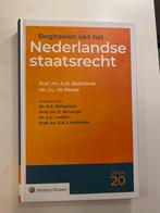 Nederlandse staatsrecht, 20e druk, Verzenden, Gamma, Nieuw, WO