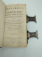 Bijbel met zilveren sloten, S.F. Reitsma, Heerenveen, 1872, Antiek en Kunst, Antiek | Boeken en Bijbels, Verzenden, Bijbel
