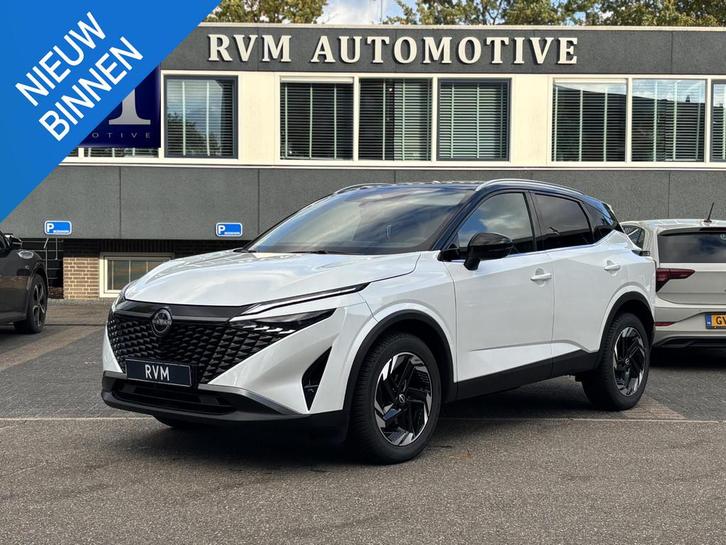 Nissan Qashqai 1.3 MHEV Xtronic N-Connecta FABRIEKSGARANTIE|, Auto's, Nissan, Bedrijf, Te koop, Qashqai, 360° camera, ABS, Adaptive Cruise Control