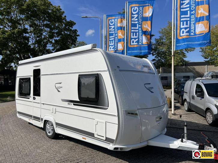 Fendt Saphir 465 SFB, Caravans en Kamperen, Caravans, Bedrijf, tot en met 4, 1250 - 1500 kg, Rondzit, Fendt, Frans bed, Overige typen