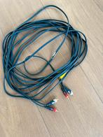 Tulp audiokabel 10 meter, Ophalen, Zo goed als nieuw, Luidsprekerkabel