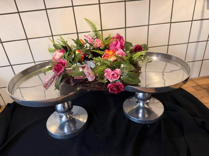 Rivièra Maison Plateau Taart - 30cm, Huis en Inrichting, Woonaccessoires | Etagères, Zo goed als nieuw, Ophalen of Verzenden