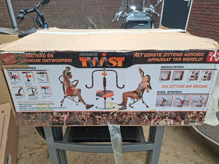 Nieuwe Abdoer Twist - Buikspiertrainer nieuw!, Sport en Fitness, Fitnessapparatuur, Nieuw, Overige typen, Buik, Kunststof, Ophalen of Verzenden