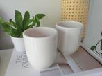 2 Nieuwe mooie roomwitte mokken van Dille&Kamille nu 3,99, Huis en Inrichting, Ophalen of Verzenden, Nieuw, Overige stijlen, Kop(pen) en/of Schotel(s)