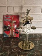 Vintage Angel Chimes Kerst Engeltjes Carousel in Doos, Diversen, Kerst, Ophalen of Verzenden, Gebruikt
