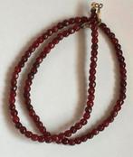 Ketting met Granaat kralen, Sieraden, Tassen en Uiterlijk, Antieke sieraden, Ophalen of Verzenden, Overige materialen, Ketting