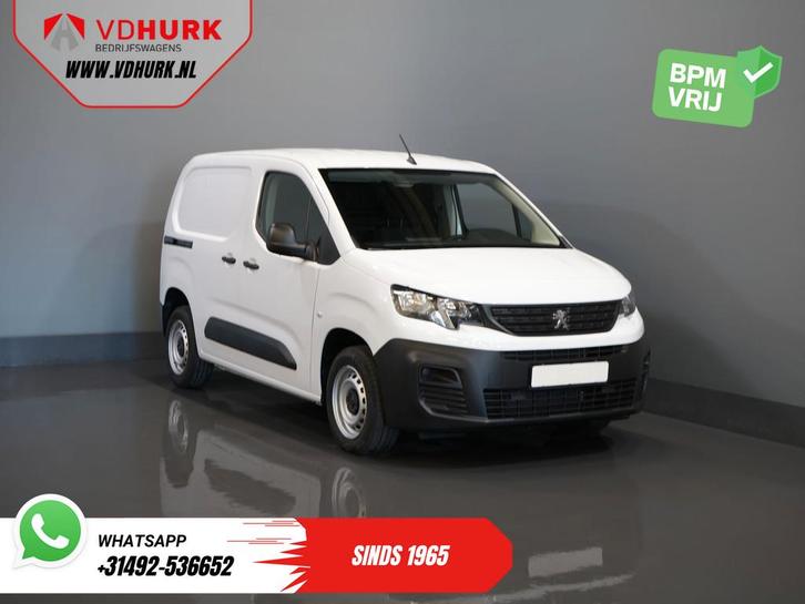 Peugeot Partner 1.2 PureTech 110 pk BPM VRIJ/ BENZINE/ PDC/, Auto's, Bestelauto's, Bedrijf, Te koop, ABS, Airbags, Airconditioning