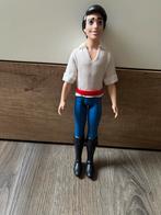 Barbie pop Disney kleine zeemeermin prins Eric, Ophalen of Verzenden, Zo goed als nieuw, Barbie