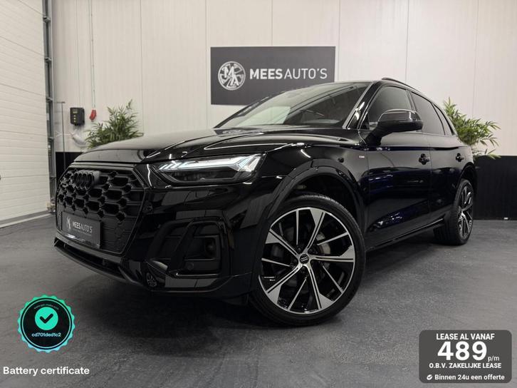 Audi Q5 50 TFSI e quattro S edition|Matrix|21"|LaneAss.|Cam|, Auto's, Audi, Bedrijf, Te koop, Q5, 4x4, ABS, Achteruitrijcamera