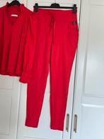 Studio anneloes set M rosella blouse & franka broek rood, Maat 38/40 (M), Ophalen of Verzenden, Zo goed als nieuw, Lang