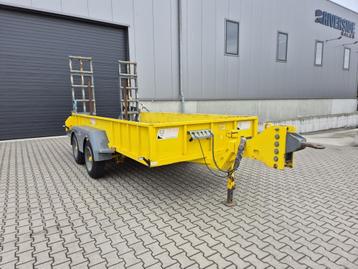 JPM 11 tons Oprijwagen, Dieplader beschikbaar voor biedingen
