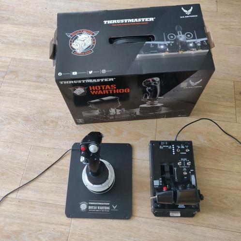 Thrustmaster HOTAS Warthog – Professionele Flight Simulator, Spelcomputers en Games, Spelcomputers | Overige Accessoires, Zo goed als nieuw