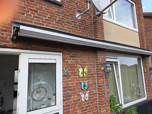 Zonwering met knikarm (handmatig), Tuin en Terras, Zonneschermen, Gebruikt, Knikarmscherm, 150 tot 300 cm, 450 cm of meer, Ophalen
