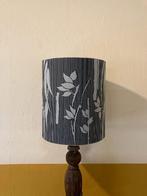 Lampenkap met Japans motief van vintage stof, Huis en Inrichting, Lampen | Lampenkappen, Rond, Ophalen of Verzenden, Zo goed als nieuw
