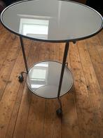 Rond tafeltje, Huis en Inrichting, Minder dan 55 cm, Rond, Zo goed als nieuw, Ophalen