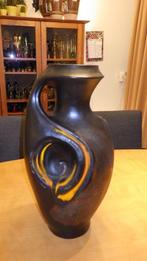 prachtige Mid Century Walter Gerhards vaas (55 cm hoog), Gebruikt, Overige kleuren, 50 tot 75 cm, Aardewerk of Porselein
