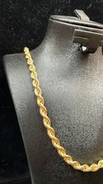 14 k gouden rope ketting 22,8 gram 70 cm, Sieraden, Tassen en Uiterlijk, Kettingen, Nieuw, Goud, Goud, Ophalen of Verzenden