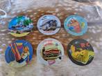 Retro fifties blikken asbakjes pin-up, oldtimer, Verzenden, Huis en Inrichting