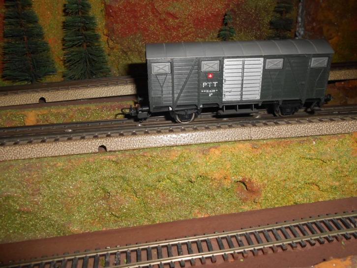 Lima 303102 Zwitserland SBB postwagon PTT, Hobby en Vrije tijd, Modeltreinen | H0, Zo goed als nieuw, Wagon, Gelijkstroom, Lima
