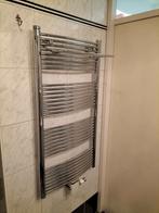 Design Radiator Chroom met Handdoekrek - 60x114cm, Ophalen, 100 tot 150 cm, Overige typen, 50 tot 100 cm
