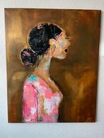 Schilderij 80x100cm - Acryl & Diverse Technieken, Ophalen