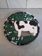 Gietijzeren onderzetter Koe, Antiek en Kunst, Ophalen of Verzenden