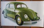 Poster Groene VW Kever, Ophalen, Zo goed als nieuw, Auto's