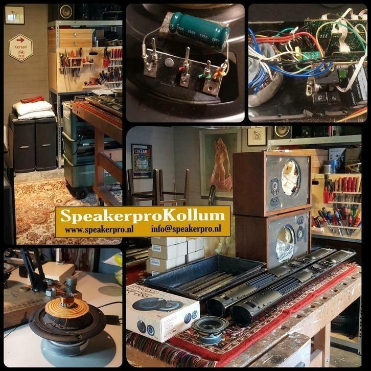 Luidsprekerreparatie - reconen - refoamen - SpeakerproKollum, Diensten en Vakmensen, Reparatie en Onderhoud | Audio, Tv en Foto