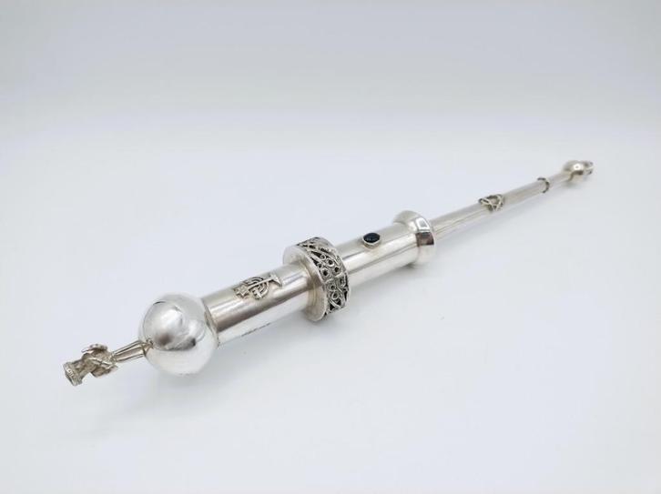 Zilveren jat, 1878, 32 cm, Antiek en Kunst, Antiek | Goud en Zilver, Zilver, Verzenden