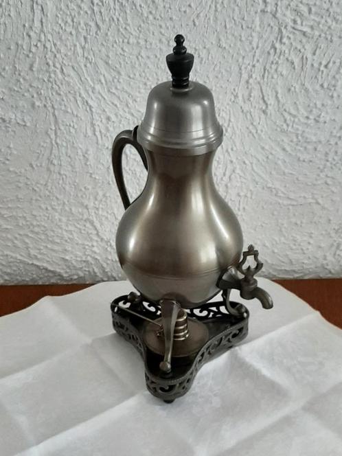 TINNEN KOFFIEKAN (met branderr), Antiek en Kunst, Curiosa en Brocante, Ophalen of Verzenden