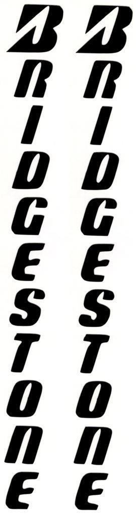 Bridgestone sticker set #9, Motoren, Accessoires | Stickers, Verzenden