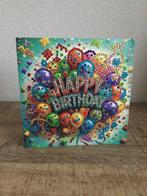 Diamond painting verjaardagskaart, Verzenden, Zo goed als nieuw, Overige thema's