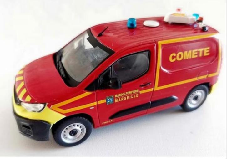 Peugeot Partner VTUL BRANDWEERschaal 1/43 # 79, Hobby en Vrije tijd, Modelauto's | 1:43, Nieuw, Auto, Overige merken, Verzenden