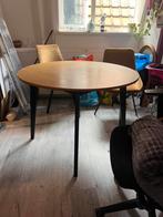 Ronde tafel jysk 105cm, Huis en Inrichting, Tafels | Eettafels, Ophalen, Gebruikt, Rond, 100 tot 150 cm