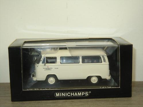 1972 VW Volkswagen T2 Krankenwagen DRK - Minichamps 1:43, Hobby en Vrije tijd, Modelauto's | 1:43, Zo goed als nieuw, Auto, MiniChamps