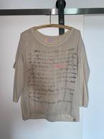 Leuke schattige topje met mouwen in maat M Bershka, Maat 38/40 (M), Beige, Zo goed als nieuw, Lange mouw