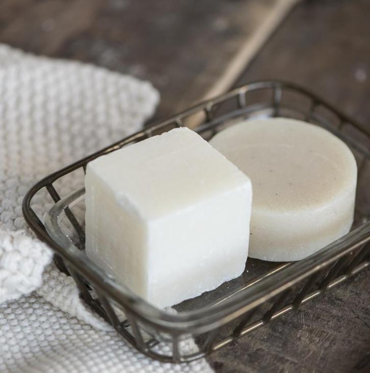 ZEEPBAKJE vintage ~glas-metaal~ IB Laursen Landelijk, Huis en Inrichting, Badkamer | Badtextiel en Accessoires, Nieuw, Overige typen