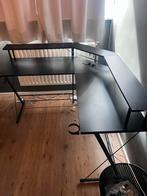 Ergonomisch Game Bureau Hoekmodel met RGB, Ophalen, Zo goed als nieuw, Bureau
