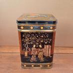 Oosters blik groot, Verzamelen, Blikken, Ophalen of Verzenden, Gebruikt, Thee, Overige merken