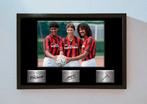 Rijkaard Gullit Van Basten fotolijst. Handtekening!, Ophalen of Verzenden, Zo goed als nieuw, Buitenlandse clubs, Poster, Plaatje of Sticker