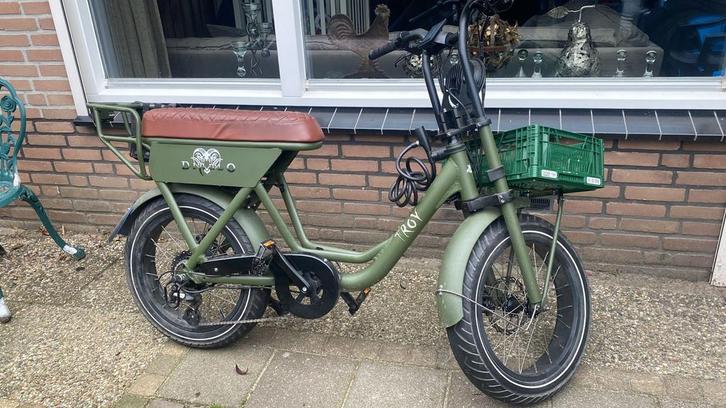 Troy e-bike, zo goed als nieuw!, Fietsen en Brommers, Elektrische fietsen, Zo goed als nieuw, Overige merken, Minder dan 47 cm